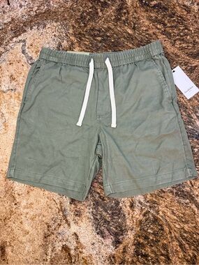Goodfellow & Co Olive Drawstring Athletic Shorts